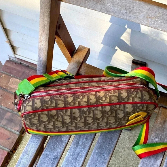 Christian Dior Trotter Monogram Crossbody/ Dior Rasta Bag - Picture 8 of 17